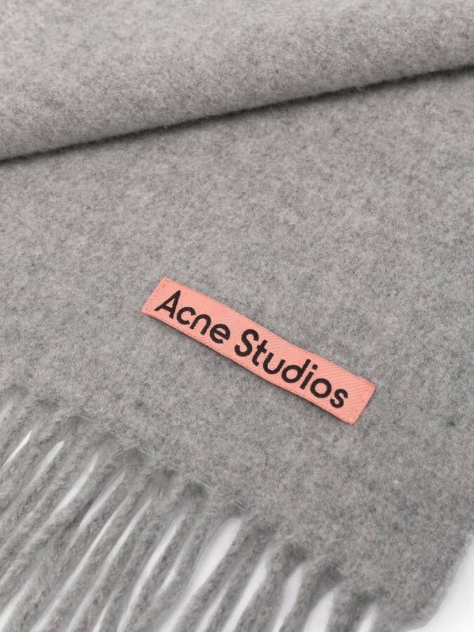 Acne Studios Oversized sjaal Grijs