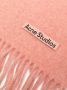 Acne Studios Sjaal met franje Roze - Thumbnail 3