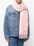 Acne Studios Sjaal met franje Roze - Thumbnail 2