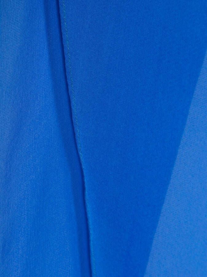 Acne Studios Sjaal met logoprint Blauw