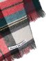 Acne Studios Sjaal met tartan ruit Rood - Thumbnail 1