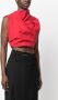 Acne Studios Cropped top Rood - Thumbnail 3