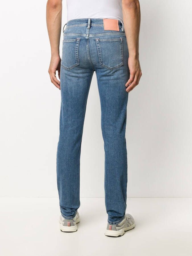 Acne Studios Slim-fit jeans Blauw