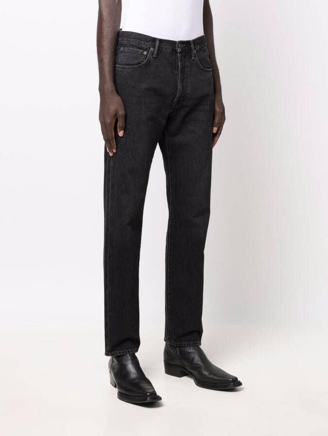 Acne Studios Slim-fit jeans Zwart