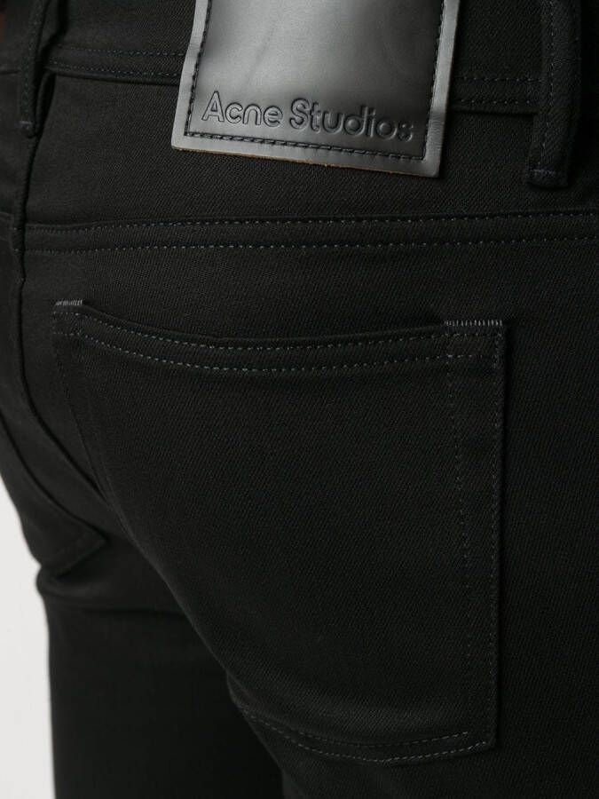 Acne Studios Slim-fit jeans Zwart