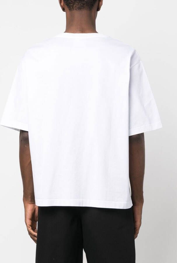 Acne Studios T-shirt met opgestikte zak Wit