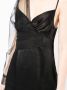 ACT Nº1 Asymmetrische mini-jurk Zwart - Thumbnail 5