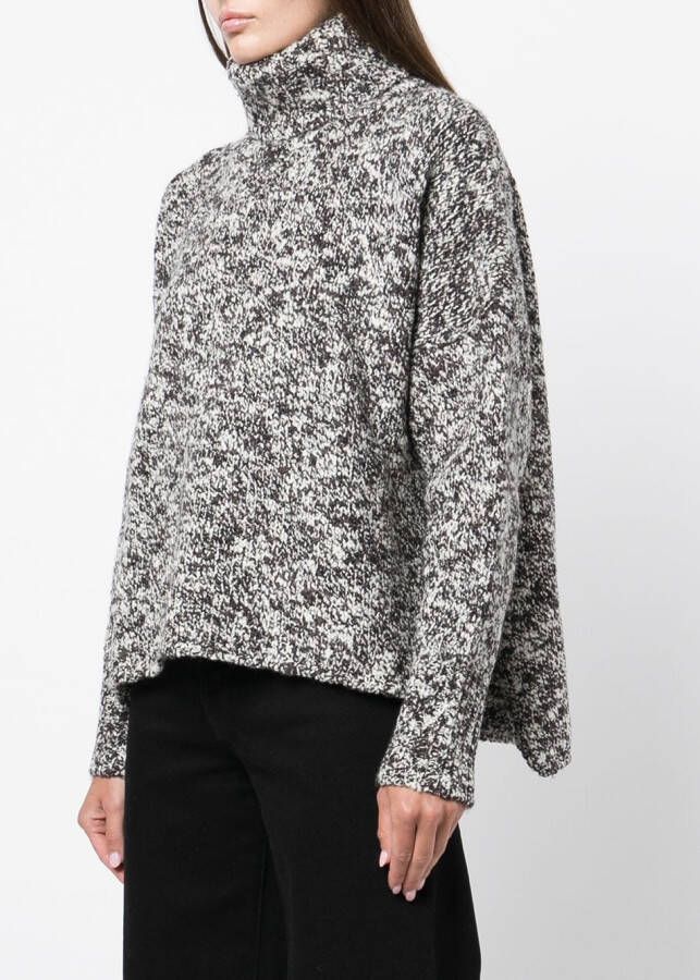 Adam Lippes Bouclé coltrui Wit