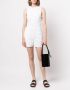 Adam Lippes Mouwloos playsuit Wit - Thumbnail 2