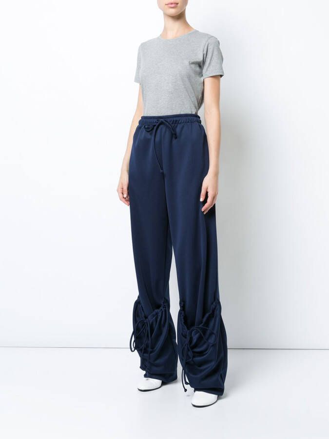 Adam Lippes T-shirt met ronde hals Grijs