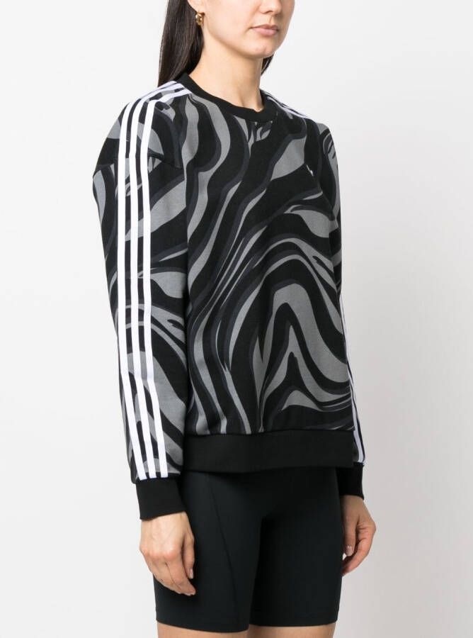 adidas Sweater met print Zwart