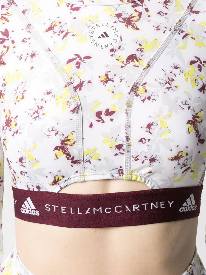 adidas by Stella McCartney Cropped top Beige