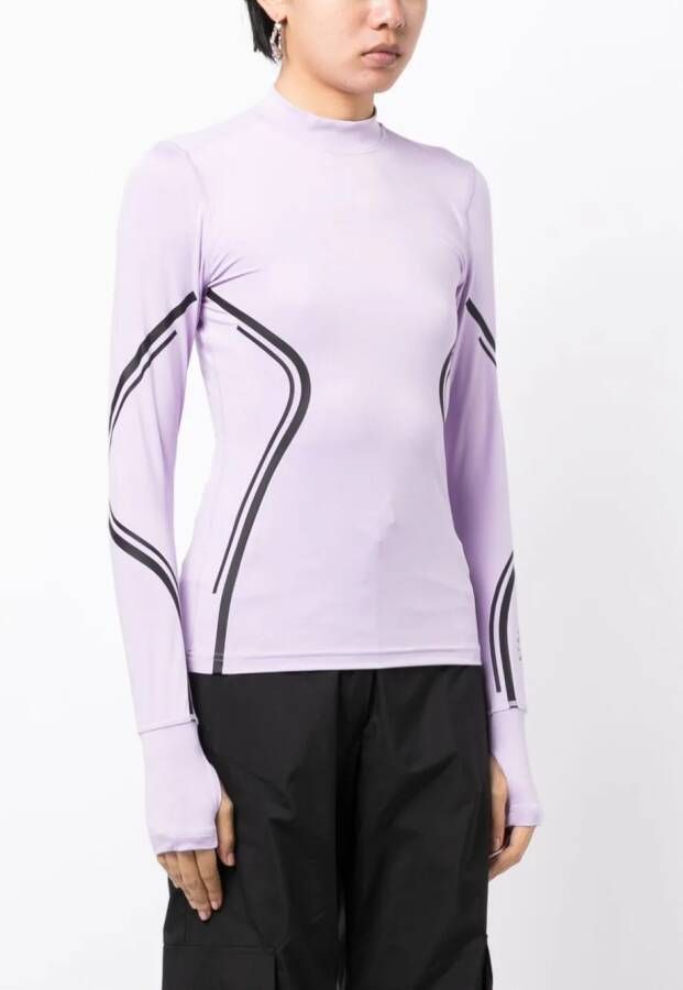 adidas by Stella McCartney Cropped top Paars