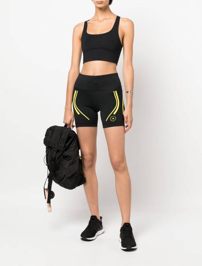 adidas by Stella McCartney Hardloopshorts Zwart