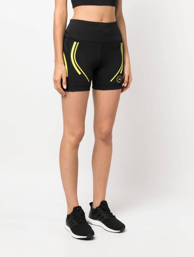 adidas by Stella McCartney Hardloopshorts Zwart