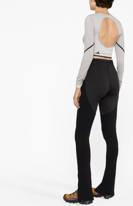 adidas by Stella McCartney Legging met logoprint Zwart