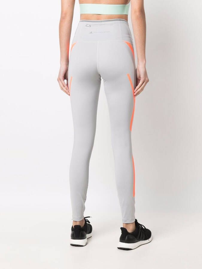 adidas by Stella McCartney Legging met zijstreep Grijs