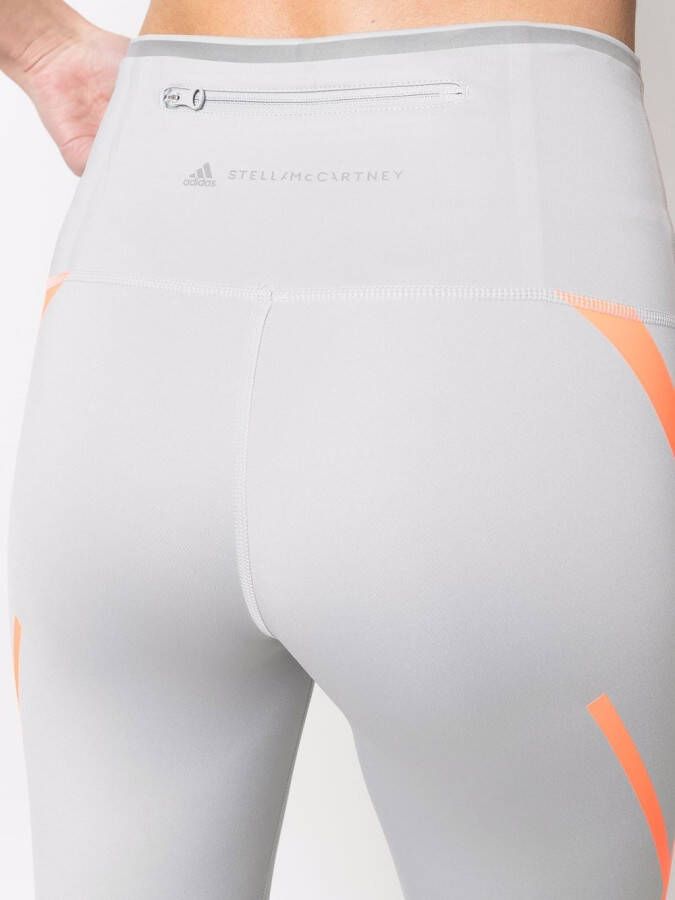 adidas by Stella McCartney Legging met zijstreep Grijs