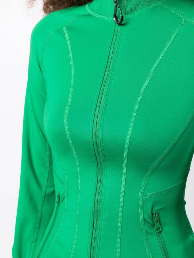 adidas by Stella McCartney Top met geperforeerd detail Groen