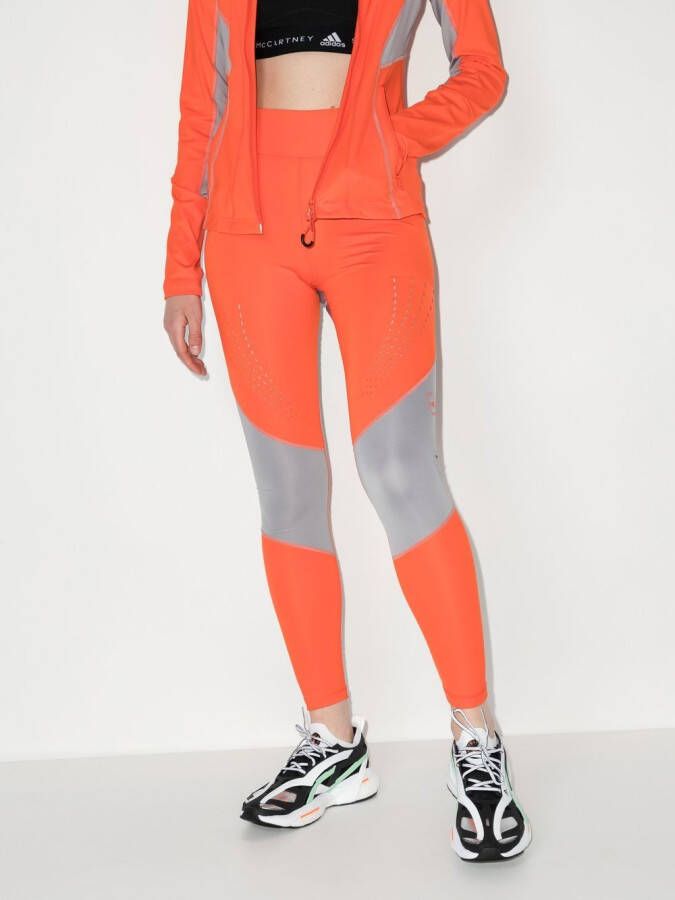 adidas by Stella McCartney Trainingslegging Oranje