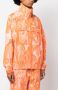 Adidas by Stella McCartney Bikerjack met abstract patroon Oranje - Thumbnail 3