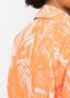 Adidas by Stella McCartney Bikerjack met abstract patroon Oranje - Thumbnail 5