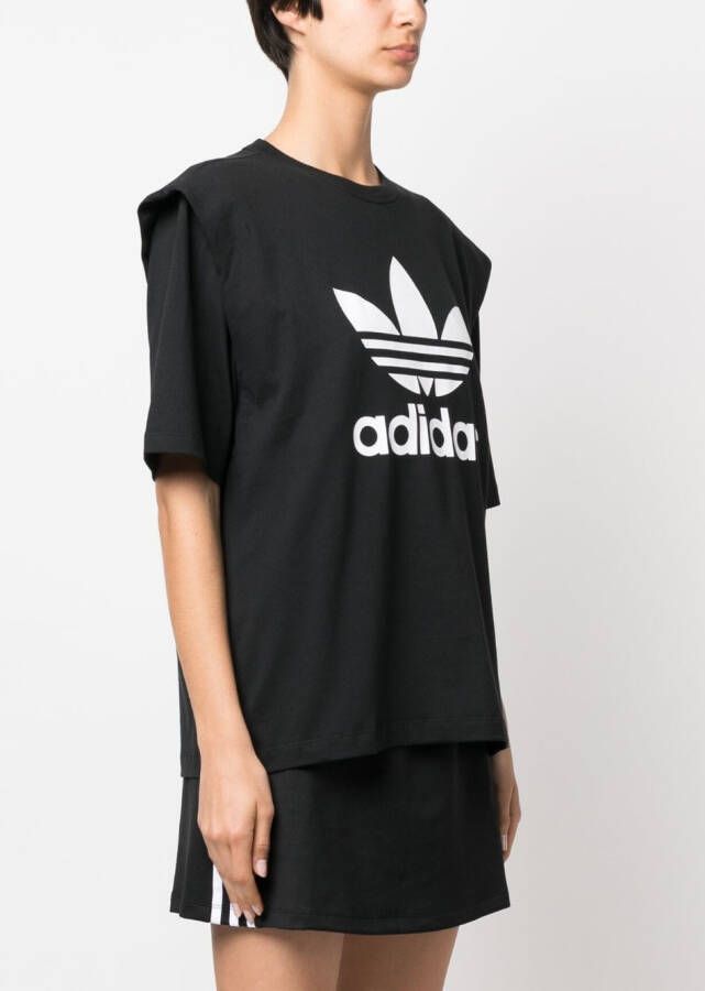 adidas T-shirt met print Zwart