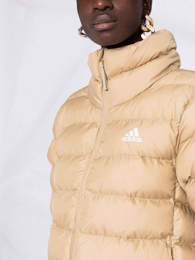 adidas Gewatteerd jack Beige