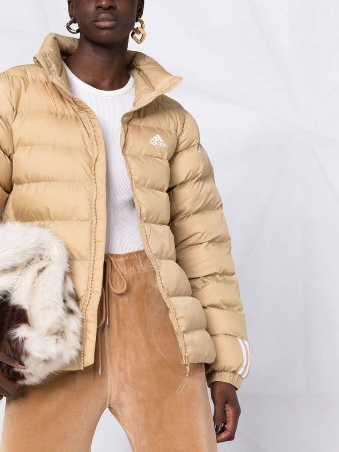 adidas Gewatteerd jack Beige