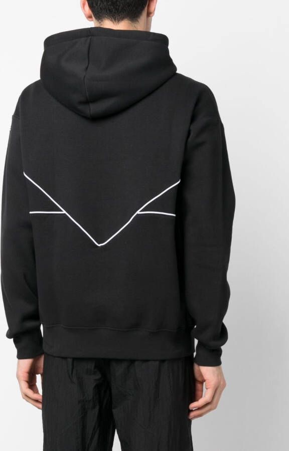 adidas Hoodie met logoprint Zwart