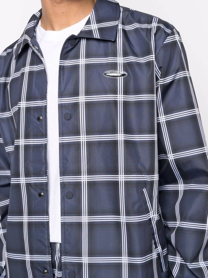 adidas Jack met logopatch Blauw