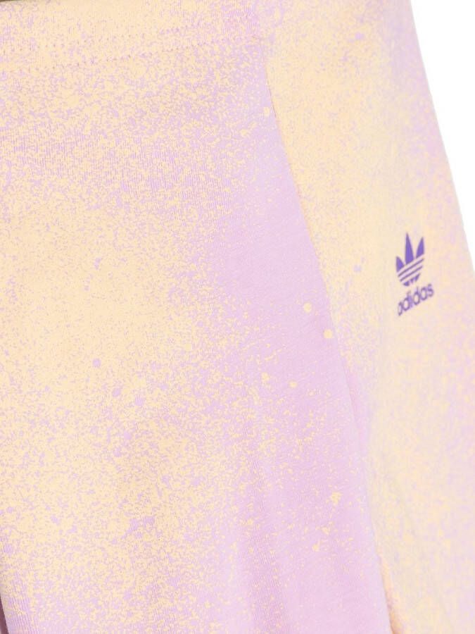 adidas Kids Trainingspak met logoprint Paars