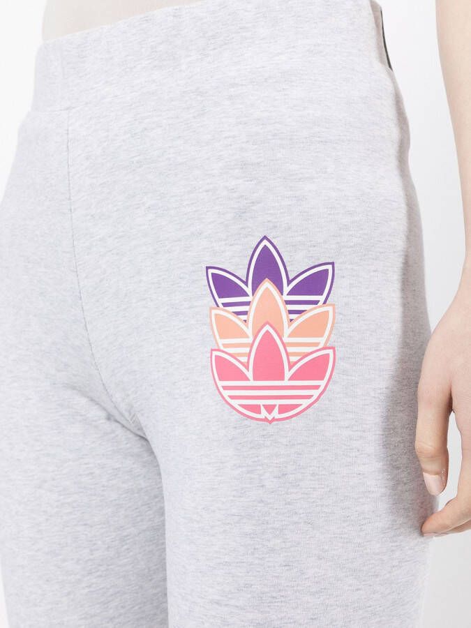 adidas Legging met logo Grijs