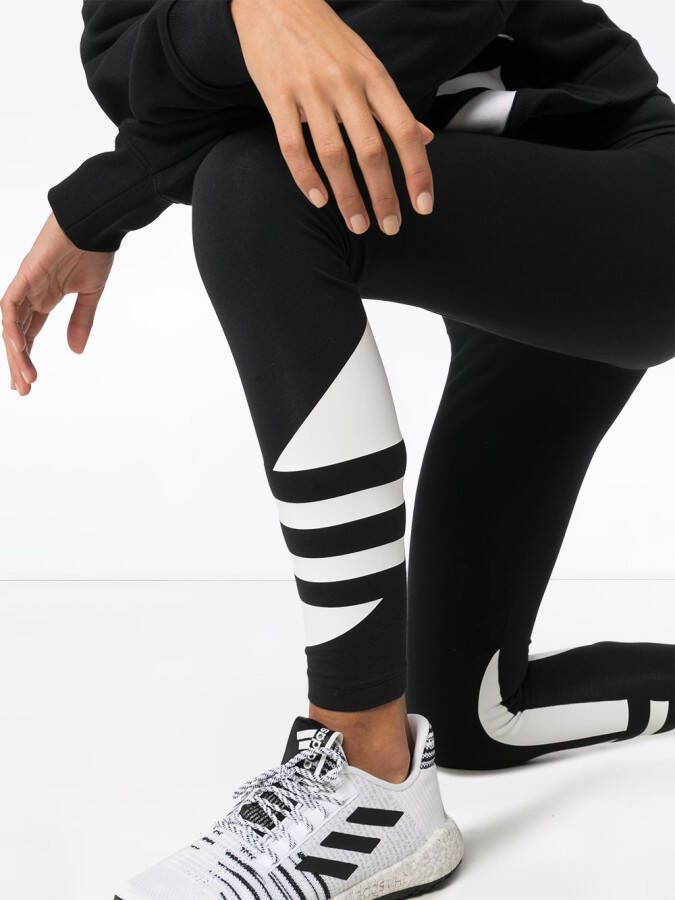 adidas Legging met logo Zwart