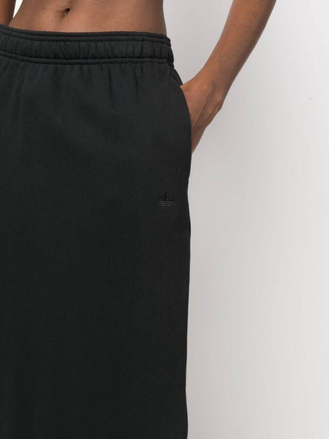 adidas Mini-rok met geborduurd logo Zwart
