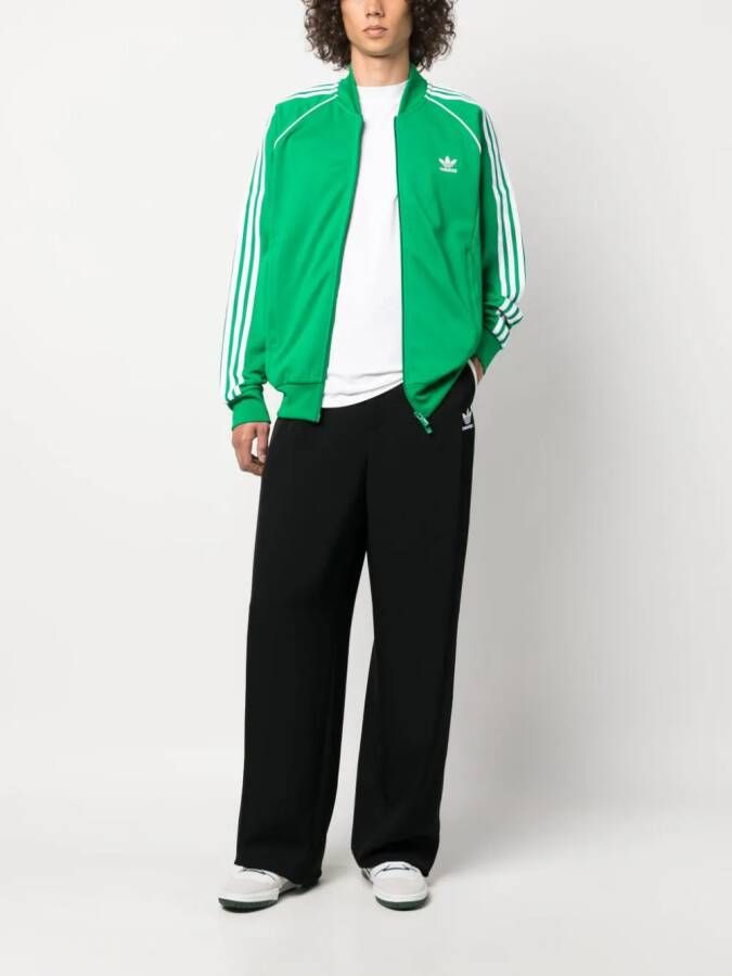 adidas Sweater met geborduurd logo Groen