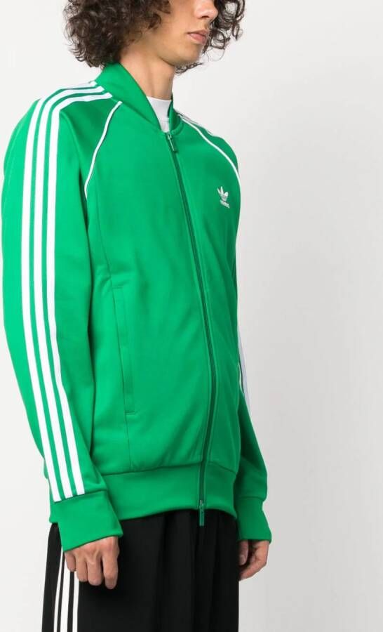 adidas Sweater met geborduurd logo Groen