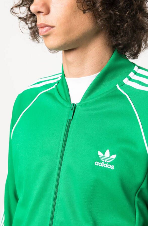 adidas Sweater met geborduurd logo Groen