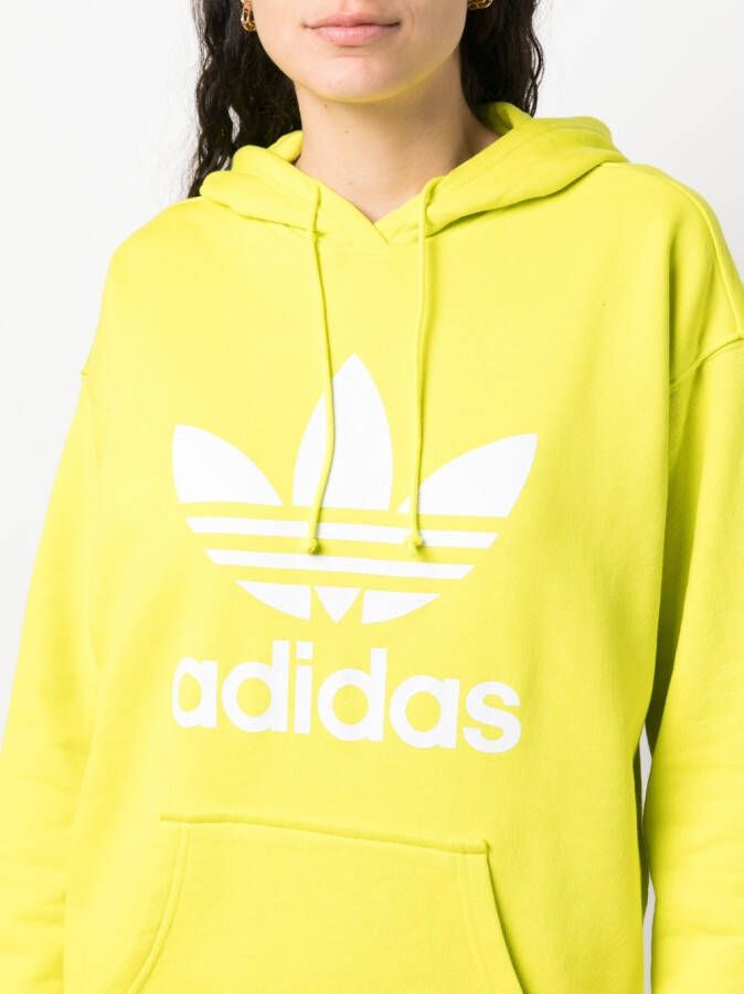 adidas Hoodie met logoprint Groen