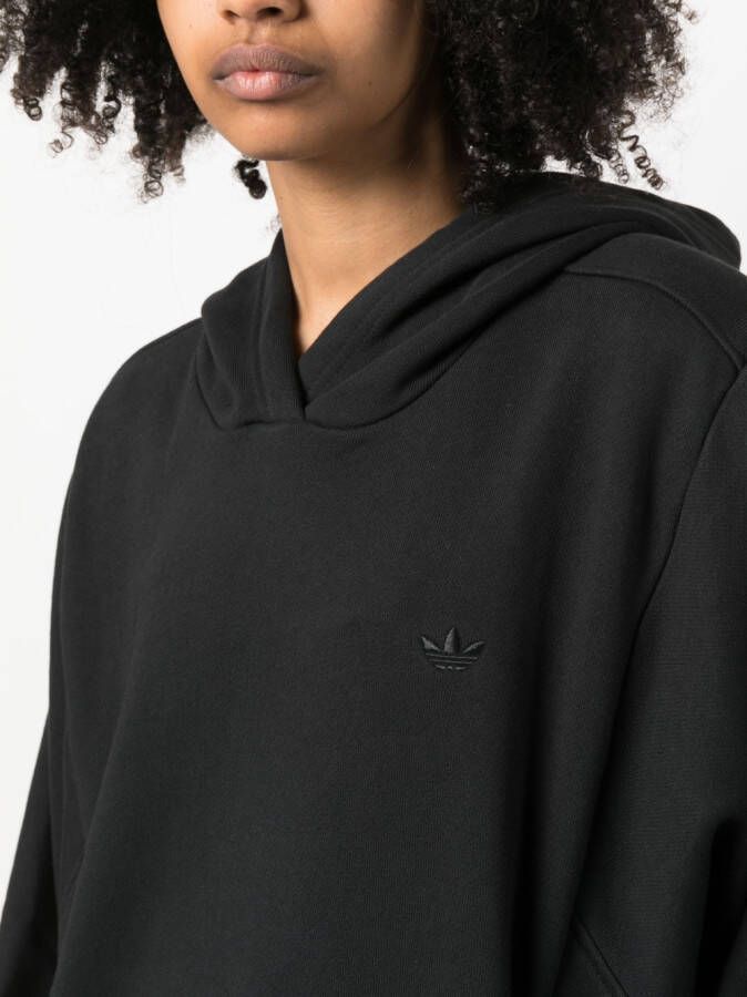 adidas Katoenen hoodie Zwart