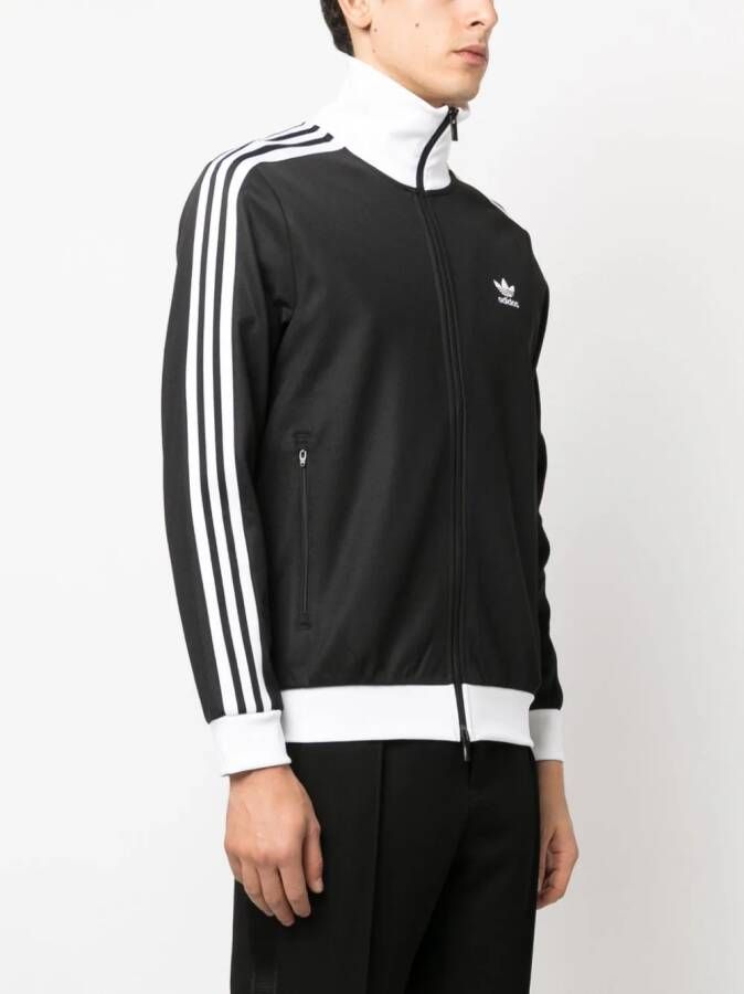 adidas Sweater met rits Zwart