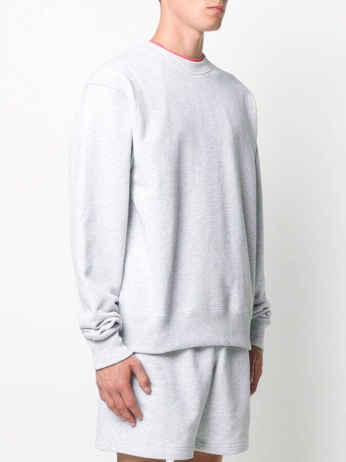 adidas Sweater met ronde hals Grijs