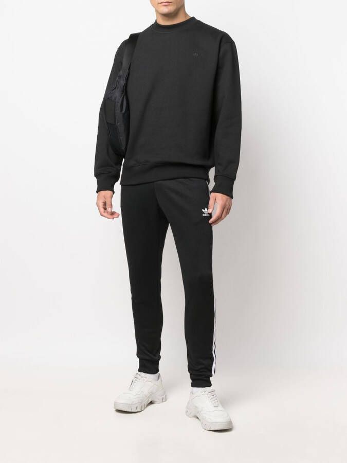 adidas Sweater met ronde hals Zwart