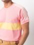 Adidas T-shirt met geborduurd logo Roze - Thumbnail 5