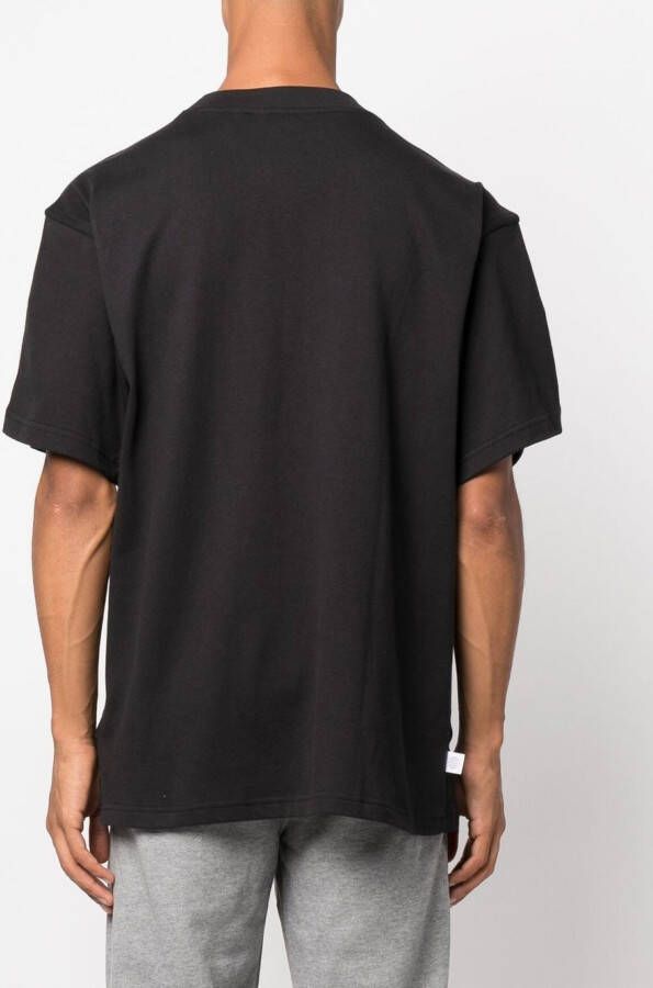 adidas T-shirt met logopatch Zwart