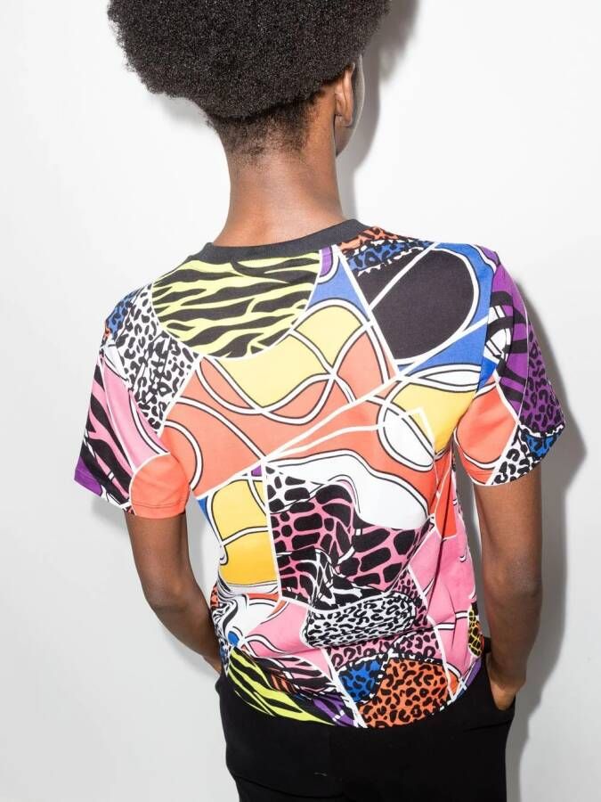 adidas T-shirt met print Wit