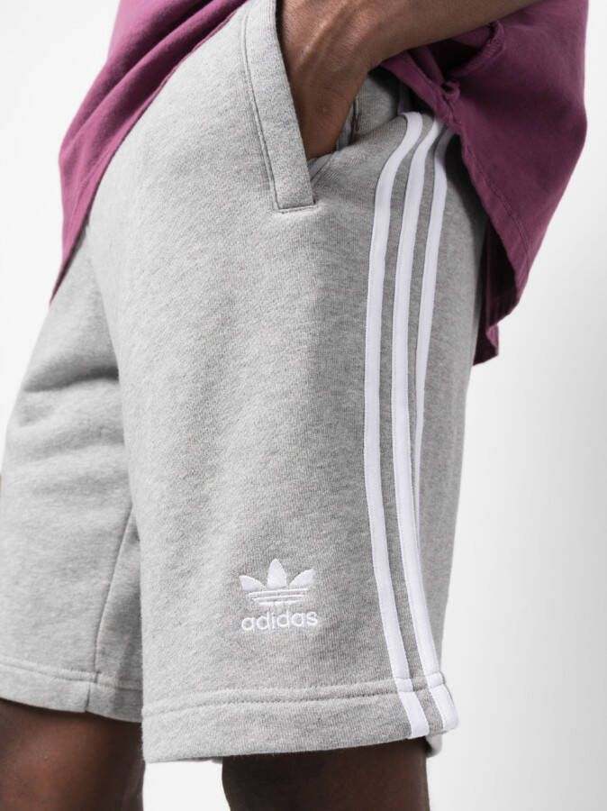 adidas Trainingsshorts met drie strepen Grijs