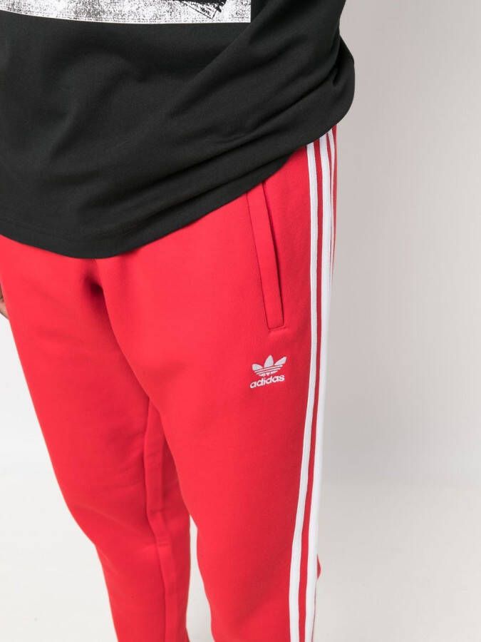 adidas Trainingsbroek met geborduurd logo Rood