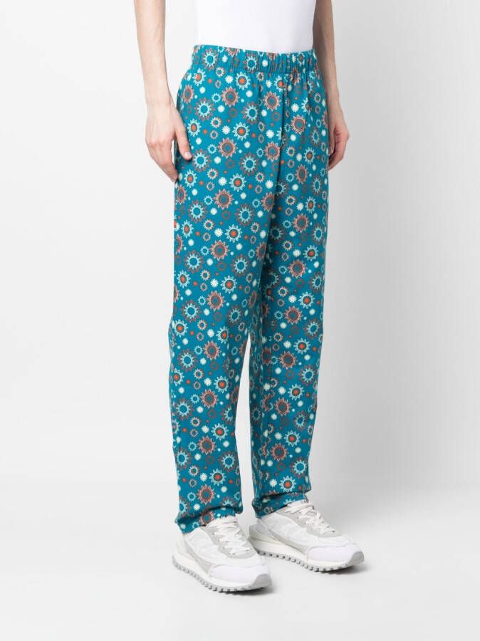 adidas Trainingsbroek met print Blauw