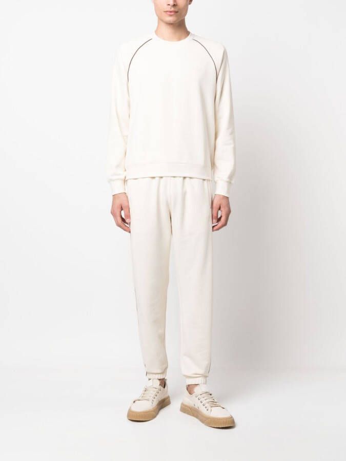 adidas Trainingsbroek met zijstreep Beige